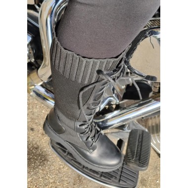 Anfibi alti gambale elastico | Platinum