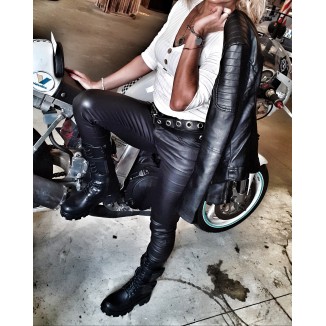 Giubbino biker similpelle | Bikerspecial