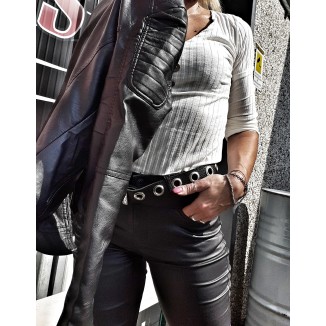 Giubbino biker similpelle | Bikerspecial