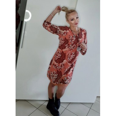 Abitino a fiori con maniche lunghe |