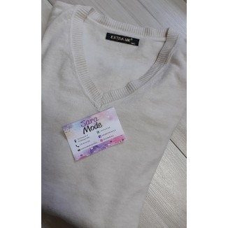 Maglioncino di lana slim scollo a V | Joy