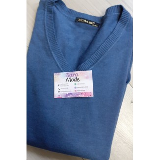 Maglioncino di lana slim scollo a V | Joy