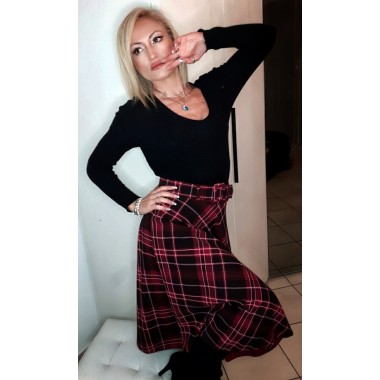 Gonna scozzese longuette | Claire