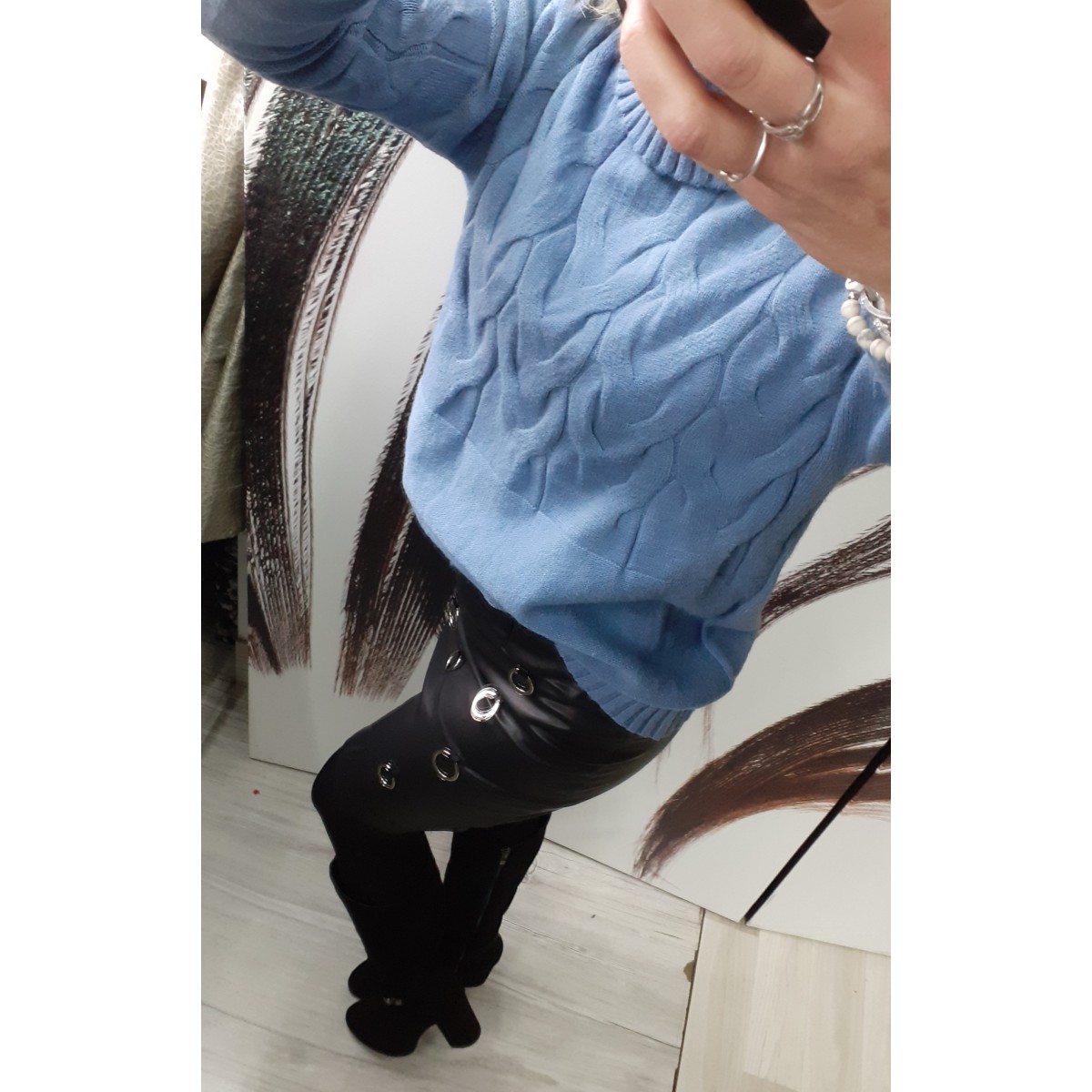 Maglione di lana a collo alto | Cassie