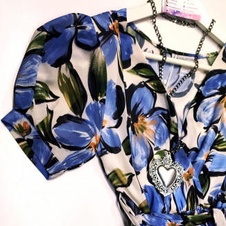 Abito pastellato mezza manica | Pasty