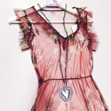 Abito in tulle trasparente | Butterfly
