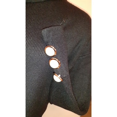 Maglione collo alto con bottoni | Benny