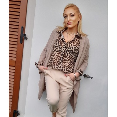 Camicia fantasia animalier | Pussy