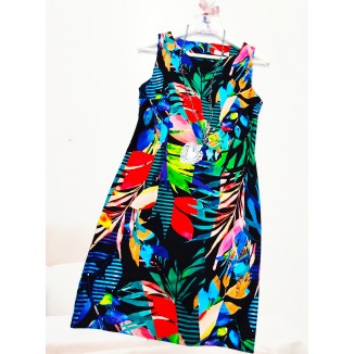 Abito tubino elasticizzato...