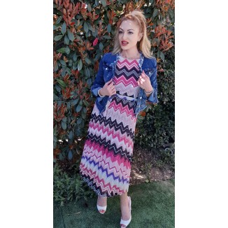 Giubbino di jeans con strass | Uma