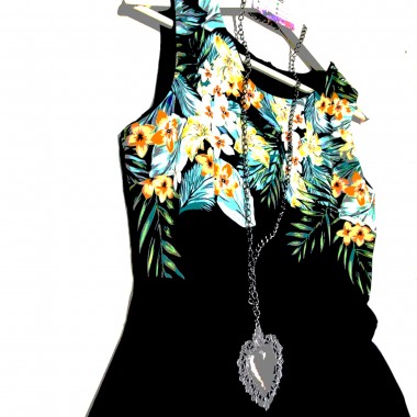 Abito roccabilly smanicato | Florence