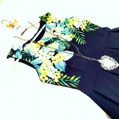 Abito roccabilly smanicato | Florence