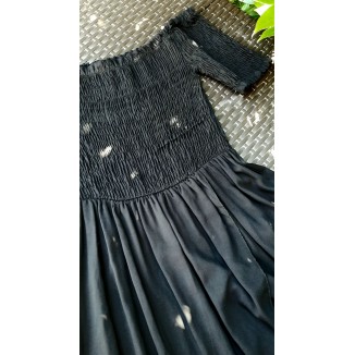 Abito lungo con spalle scoperte | Daisy