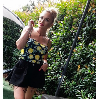 Shorts di jeans colorati | Ennie