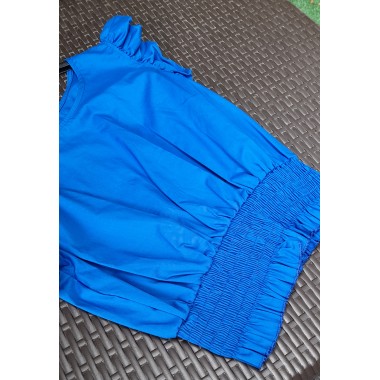 Top corto con maniche a volant | Chicca