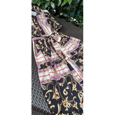 Scamiciato fantasia geometrica | Luke