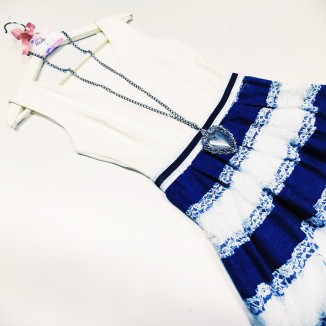 Abito Rockabilly a righe |...