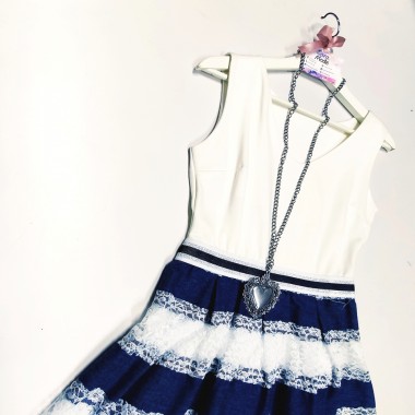 Abito Rockabilly a righe | Marines