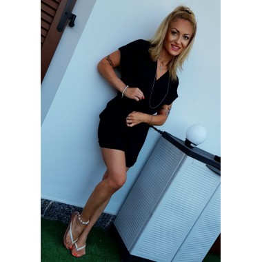 Tutina corta a tinta unita | Lina