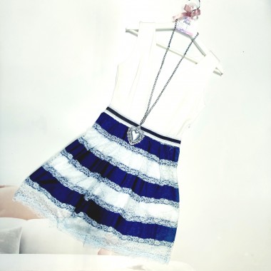 Abito Rockabilly a righe | Marines