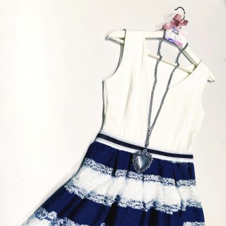 Abito Rockabilly a righe | Marines