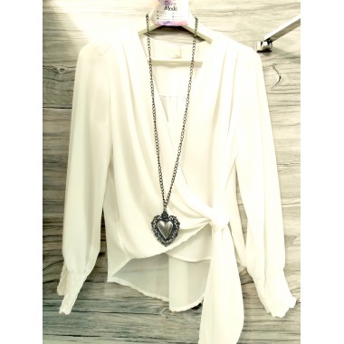 Camicia da donna ad incrocio | Ypsilon