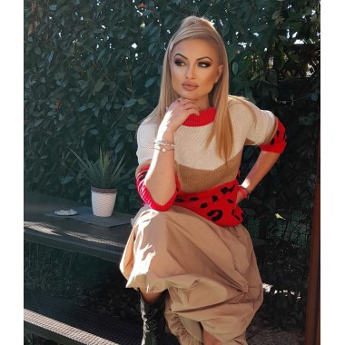 Maglione fantasia animalier | Tecla