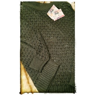 Maglioncino di cotone lavorato | Riky