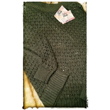 Maglioncino di cotone lavorato | Riky