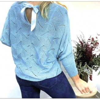 Maglioncino di cotone traforato | Maddy