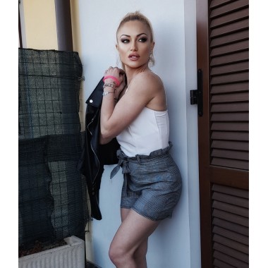 Tutina corta aderente smanicata | Jenny