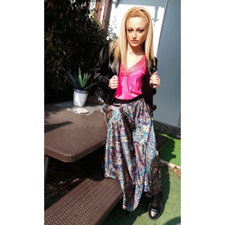 Canotta elasticizzata con pizzo | Markeliana