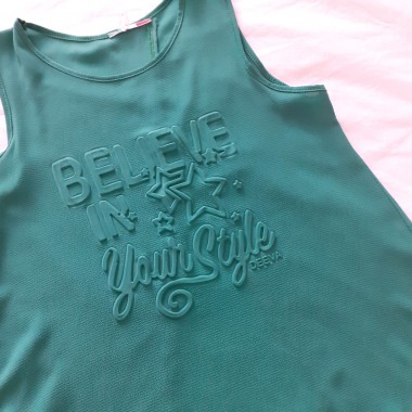 Canotta Believe in your style | Mint