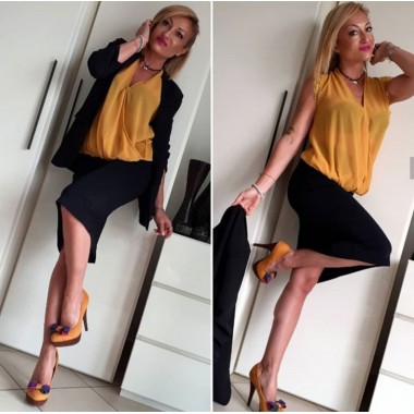 Giacca elegante nera | Clara
