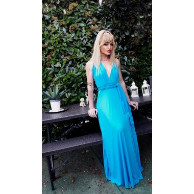 Abito lungo vestibilità versatile |