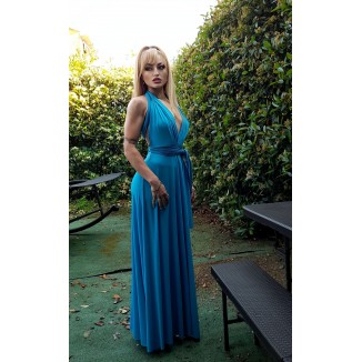 Abito lungo vestibilità versatile |