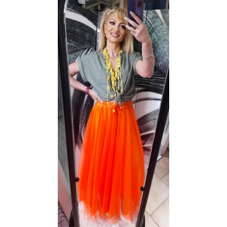 Gonna lunga in tulle | Patty