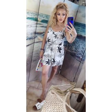 Tutina corta a fantasia floreale |