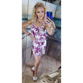 Tutina corta a fantasia floreale | Graziella