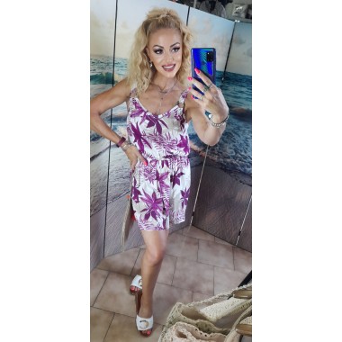 Tutina corta a fantasia floreale |