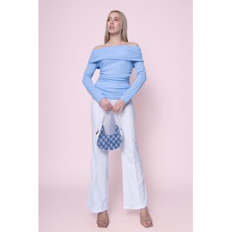 Maglioncino di cotone off-shoulder | Nina