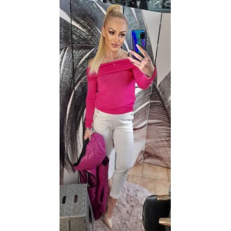 Maglioncino di cotone off-shoulder | Nina