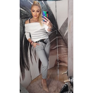 Maglia di cotone con spalle scoperte | Victoria