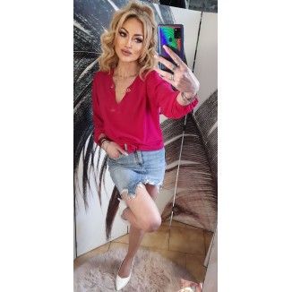 Blusa con catena dorata | Gisella