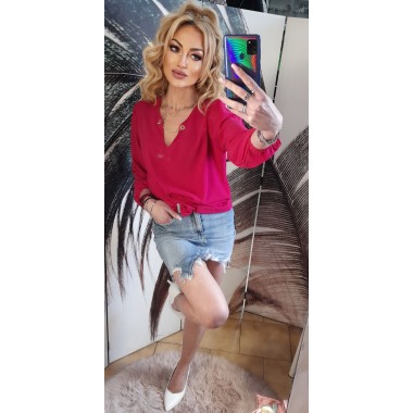 Blusa con catena dorata | Gisella