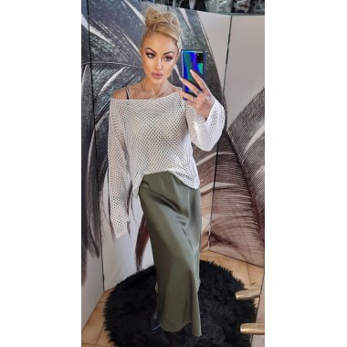 Gonna in viscosa lucida | Mary