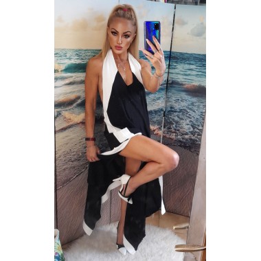 Abito lungo con ampia scollatura | Debby