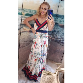 Abito lungo fantasia...