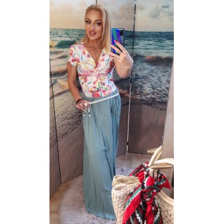 Gonna lunga in cotone leggera | Mary