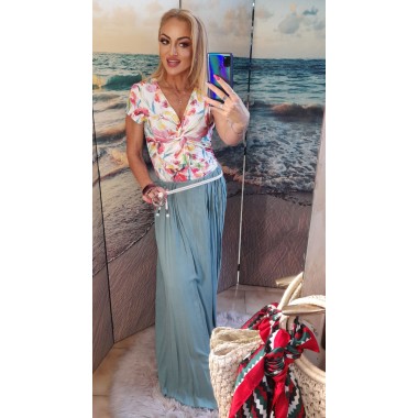 Gonna lunga in cotone leggera | Mary